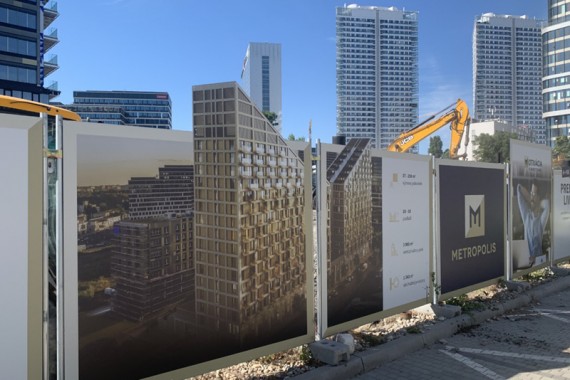 METROPOLIS pokračuje vo výstavbe realizáciou  spodnej stavby
